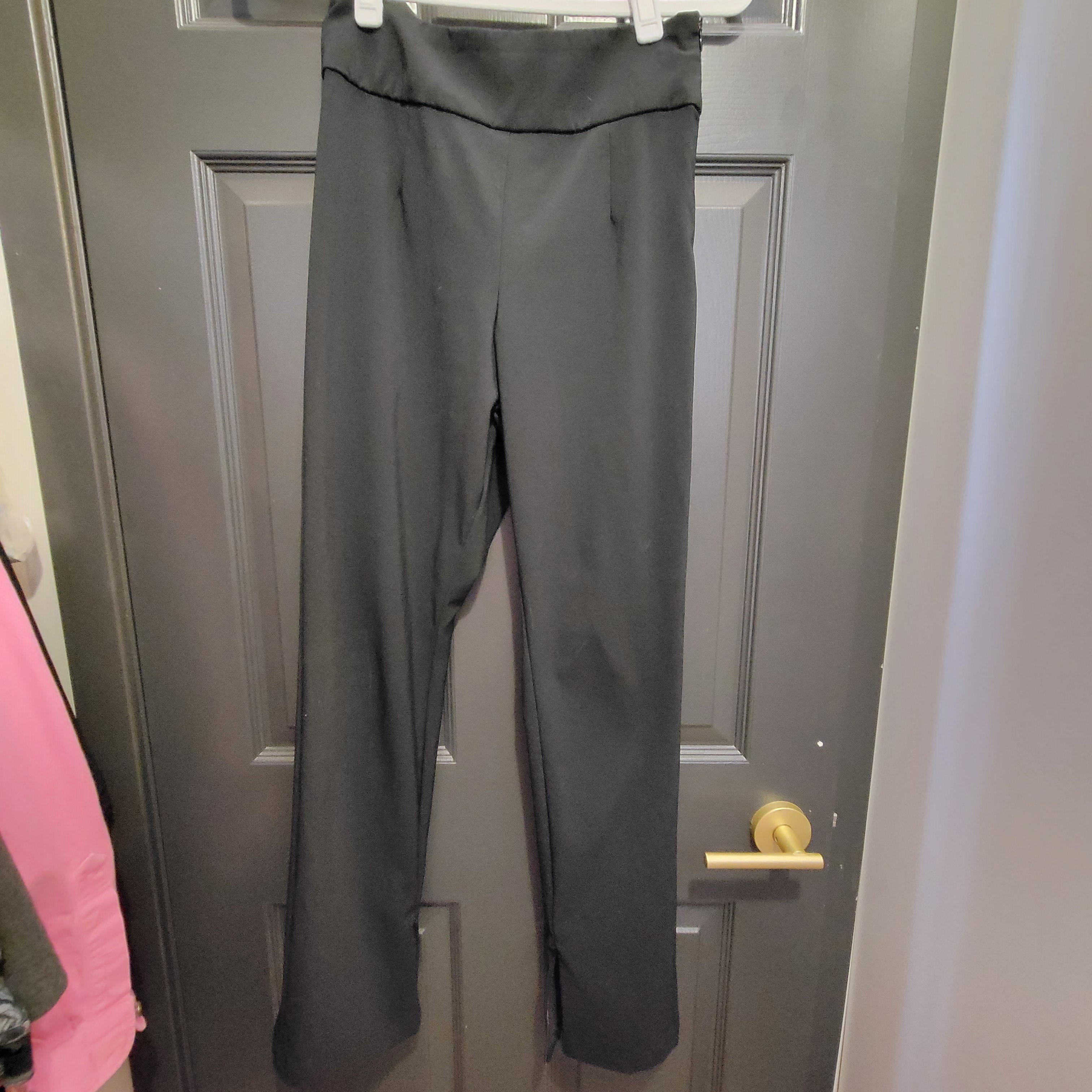 Good American Classic Black Trousers